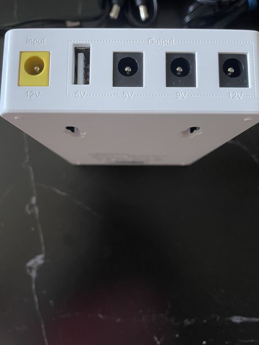 ДБЖ для роутера ONU MARSRIVA Smart Mini DC UPS KP3 White 10000мАч