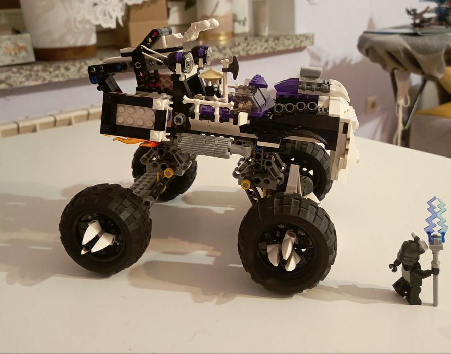 Legendarny Zestaw Lego Ninjago 2506 Czaszkowóz Kompletny Oryginalny
