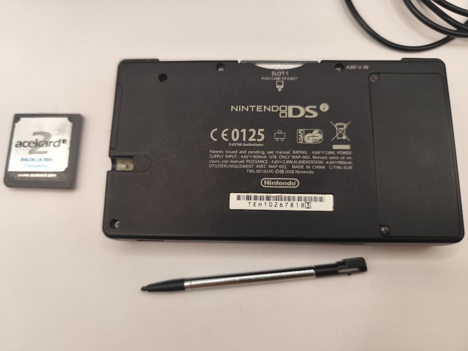 Nintendo DSi Preta (Black) – Excelente Estado+ Aceckard + Carregador USB+ Estojo