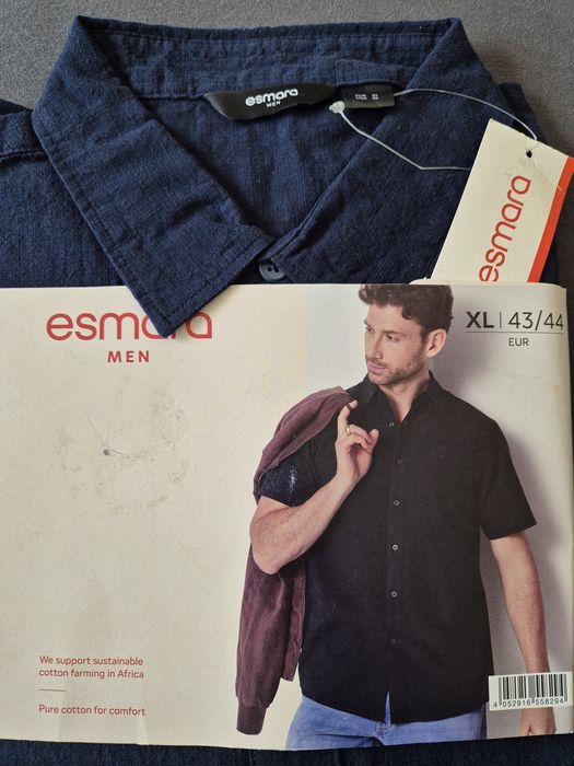 Esmara nowa koszula z bawełny  XL 43/44