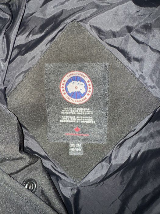 Kurtka zimowa puchowa Canada Goose Wyndham parka XXL