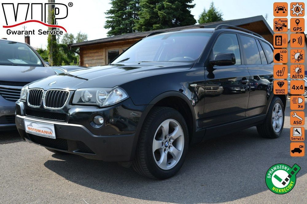 BMW X3 XDrive*Zadbana*2009*Nowy Rozrząd*2.0 D 177KM