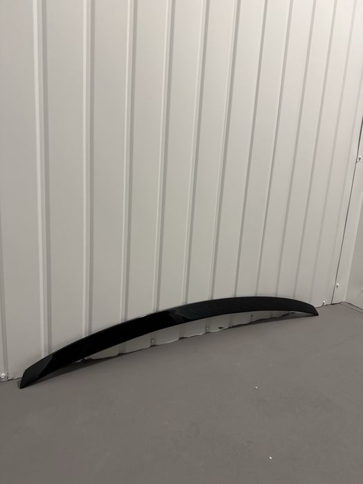 Спойлер багажника Audi A6 C7 2012-2018 сабля S6 S-line черный глянец