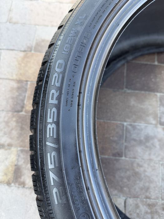 Зимові шини(резина) 275/35 R20 “NOKIAN” WR A4 - 2шт.