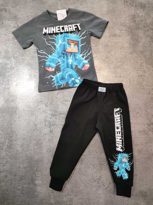 Komplet chłopięcy MINECRAFT 98/104