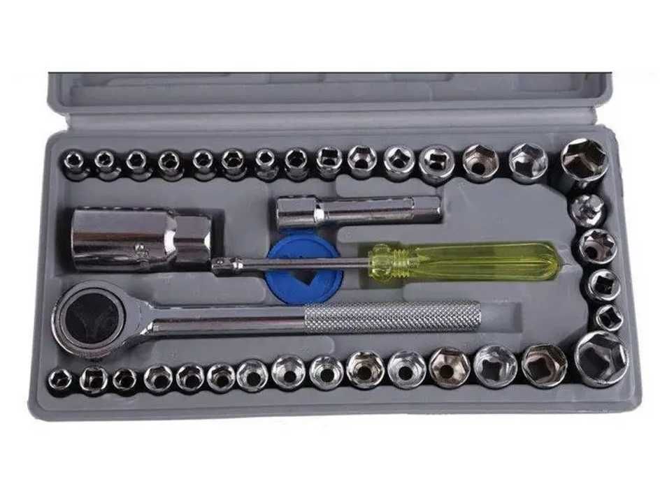 НАБОРЫ ключей от 40 до 216 инструментов. НАБОРИ інструментів головок