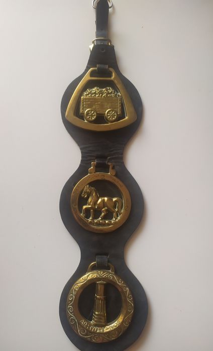 Винтажный латунный конный мартингейл