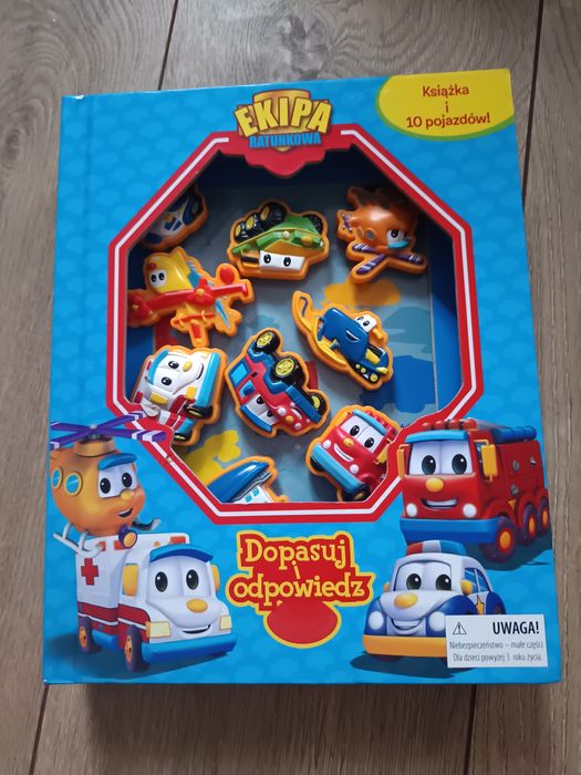 Książeczka edukacyjna autka