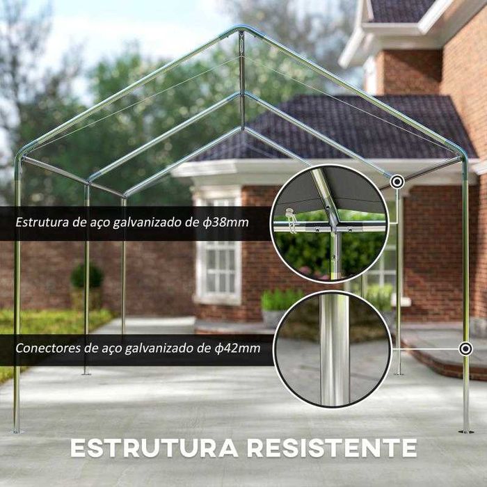 Tenda Garagem para Carro 3x6 m