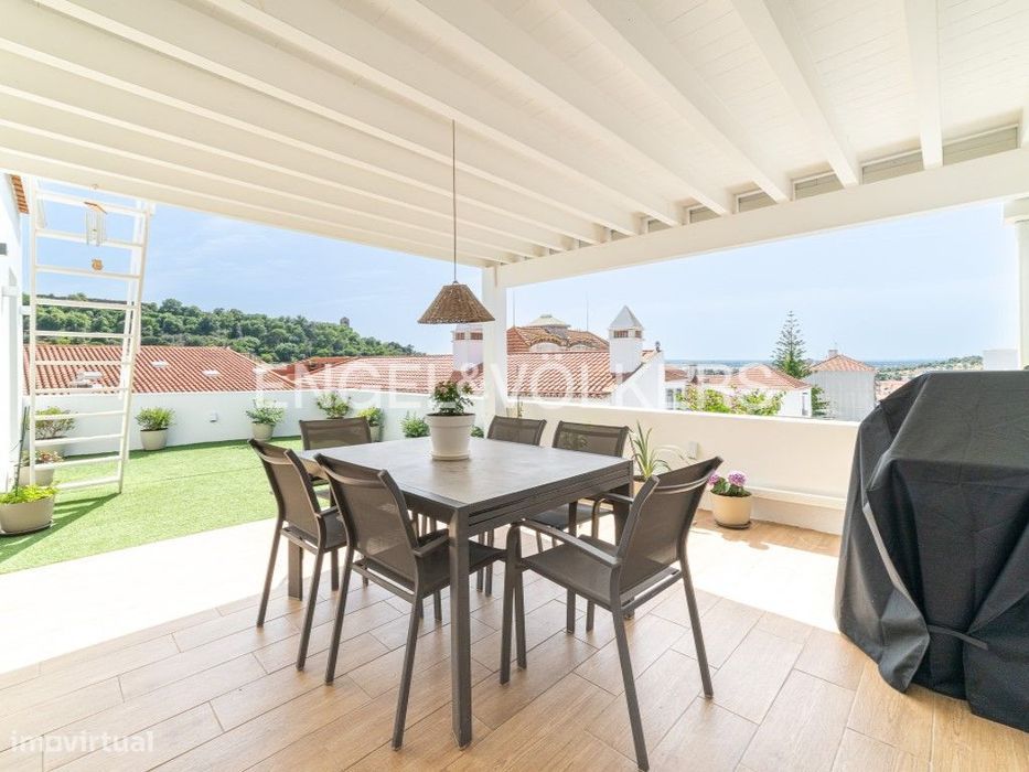 T4 com Terraço Panorâmico e Vista Castelo em Montemor-o-Novo