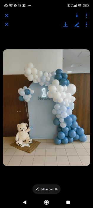 Decoração balões