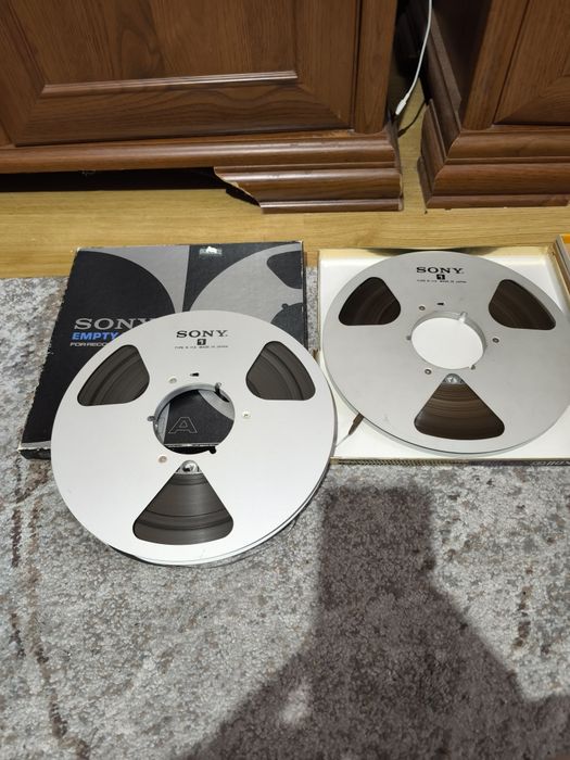 Sony 26 szpula aluminium magnetofon