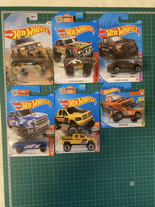 Hot Wheels Jipes e pick-ups US