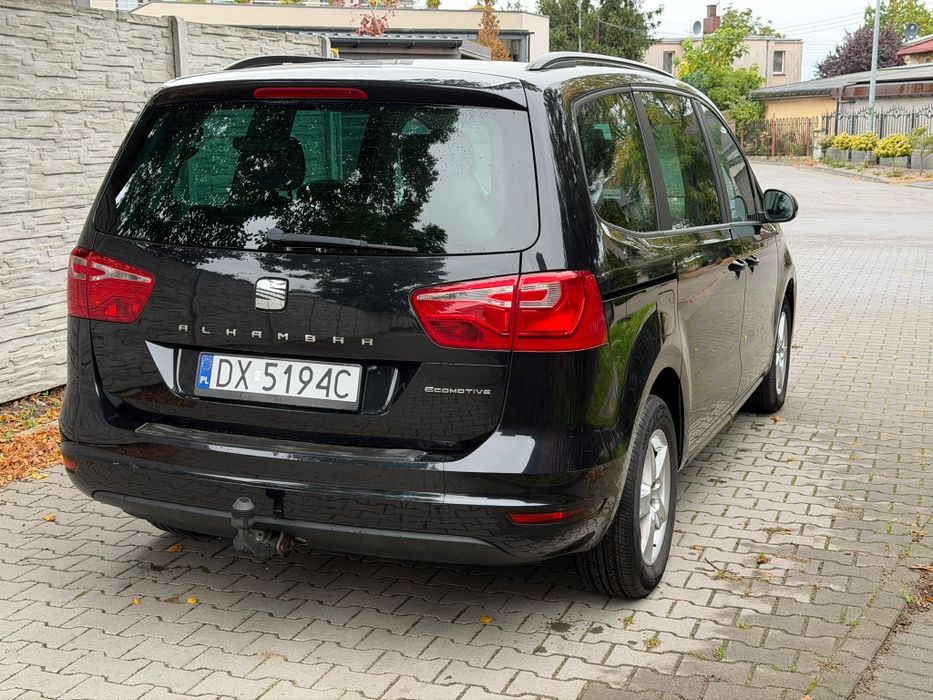 Seat Alhambra 1.4 Benzyna/2012r/Raty/Automat/7-osób/Navi/Zamiana