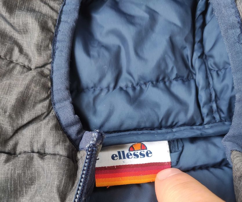 Kurtka pikowana Ellesse jesienna ocieplana unisex r. S