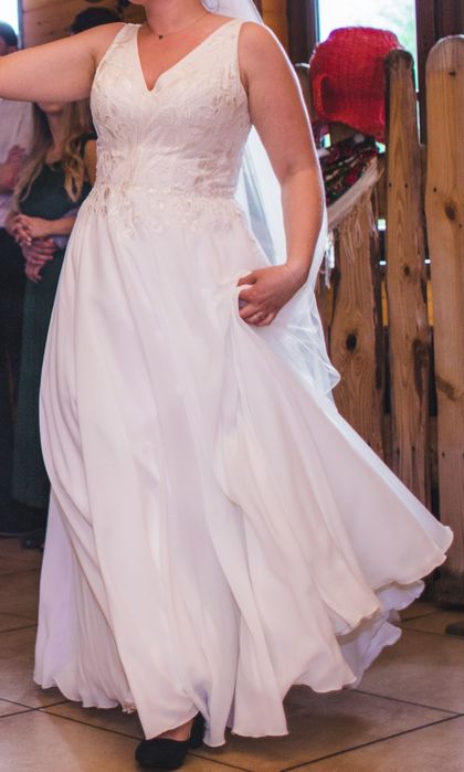 Suknia ślubna boho Memolia Inlove XL 42 44