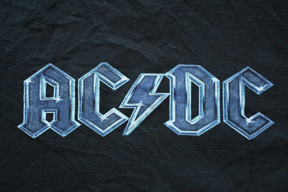 T-shirt koszulka ACDC AC/DC Hells Bells XL FruitOfTheLoom Cotton 100%