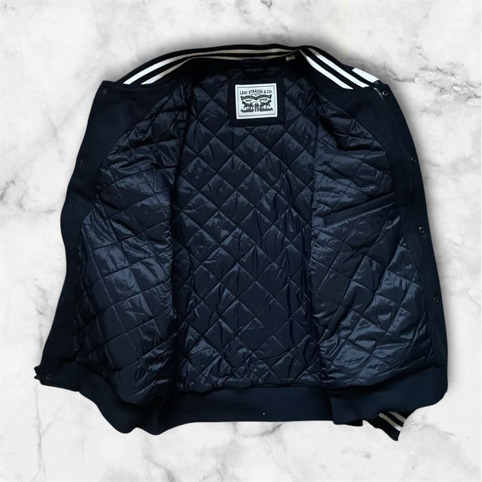 -45%$ 50 52 XL Levis шерстяний бомбер демісезон куртка вітровка парка