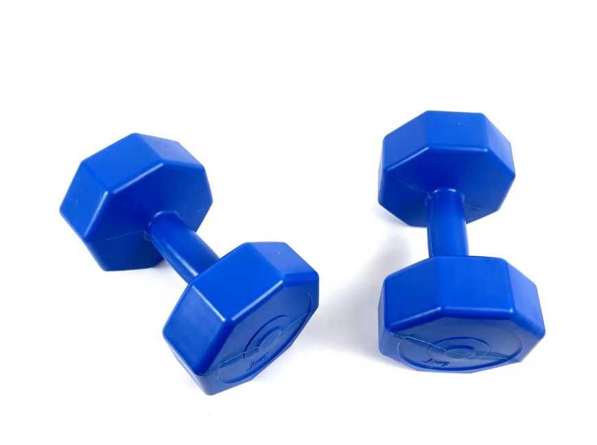 1-2-3-4кг Гантели пластиковые композитные для фитнеса, дома, спорта