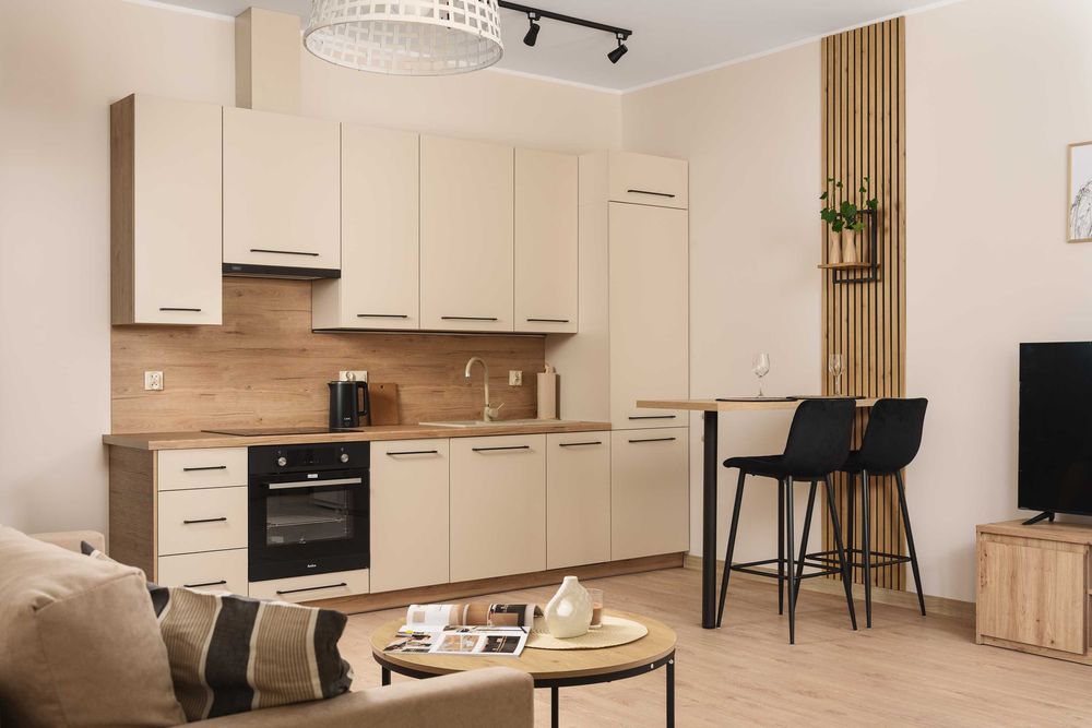 Komfortowe 2 pokoje z klimatyzacją w centrum Bytowa