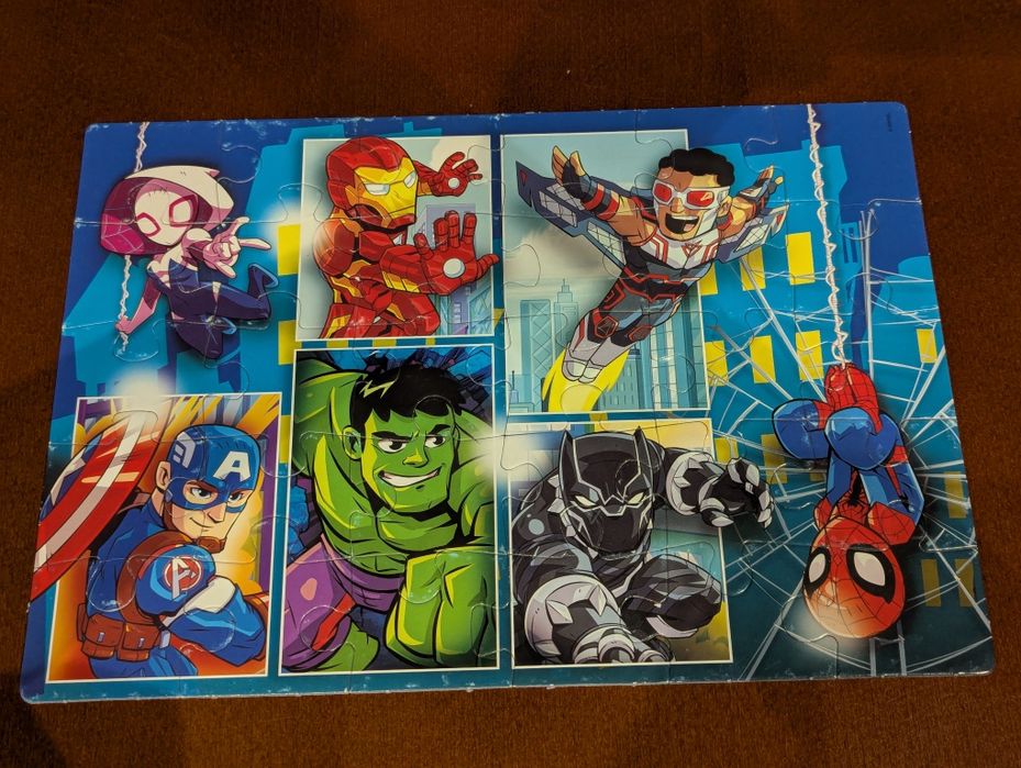 Puzzle Marvel Super Hero adventures, 30 elementów, firmy Clementoni