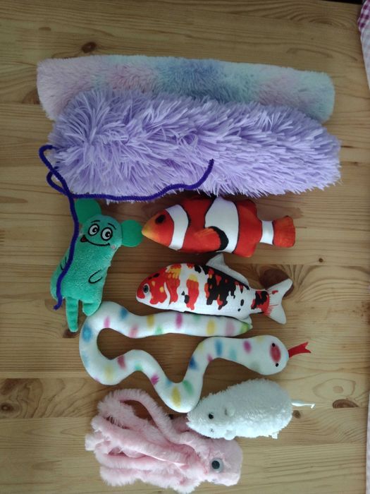 Maskotki / zabawki dla kota