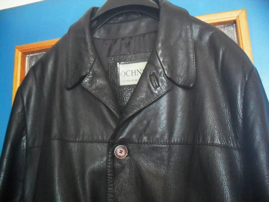 Marynarka (kurtka) skórzana męska OCHNIK