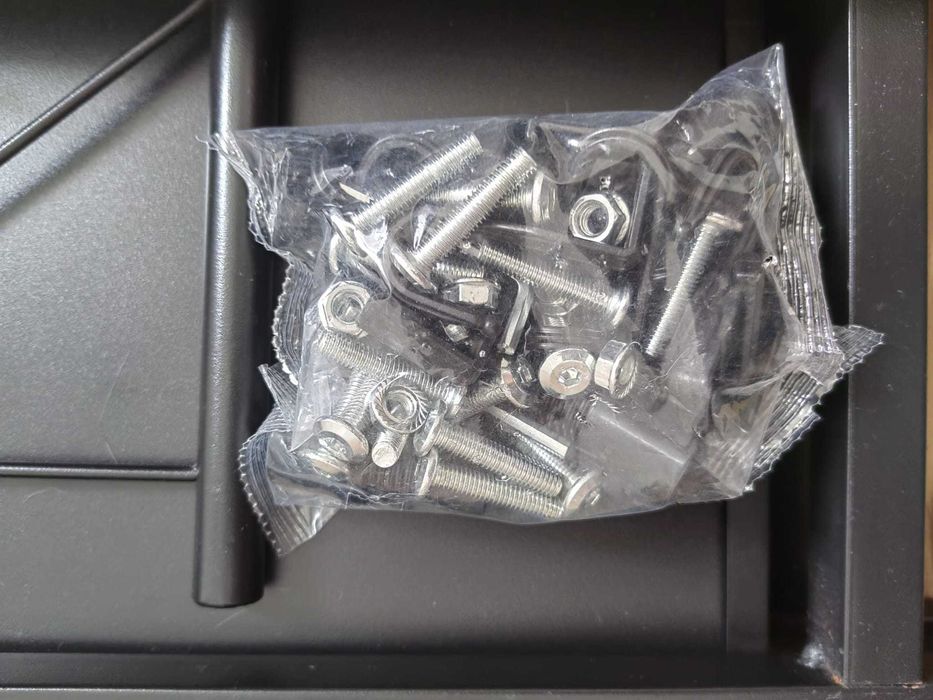 Suporte de microondas para arrumação com 3 espaços