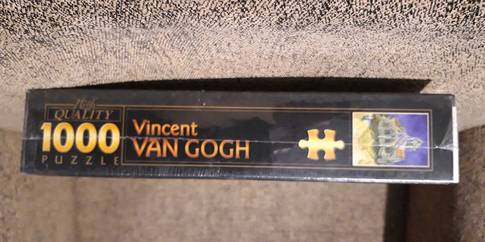 Puzzle "A igreja de Anvers" de Vincent Van Gogh - Artigo NOVO.