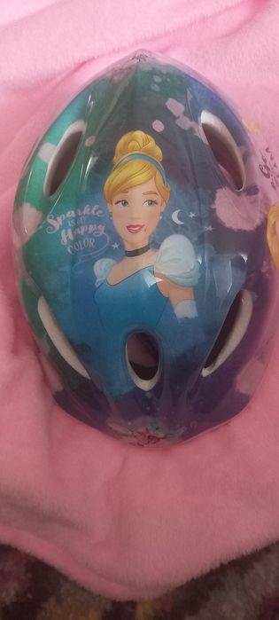 Kolorowy kask dziewczęcy