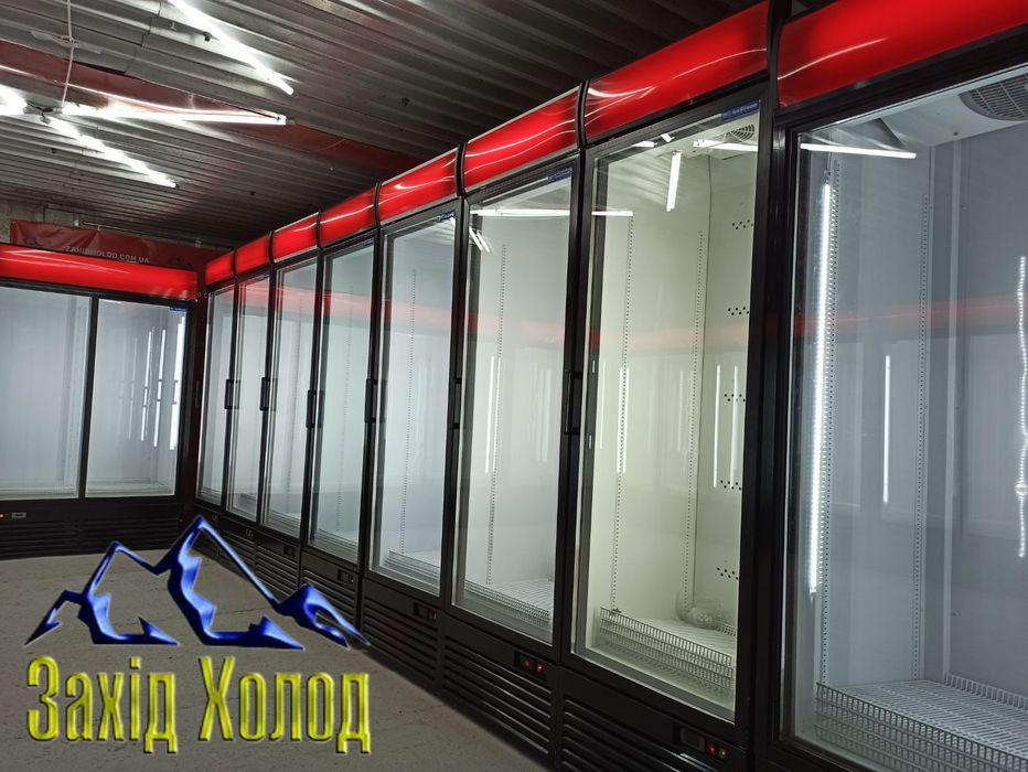 Холодильна вітрина шафа вітрини холодильні Однодверні Двохдверні