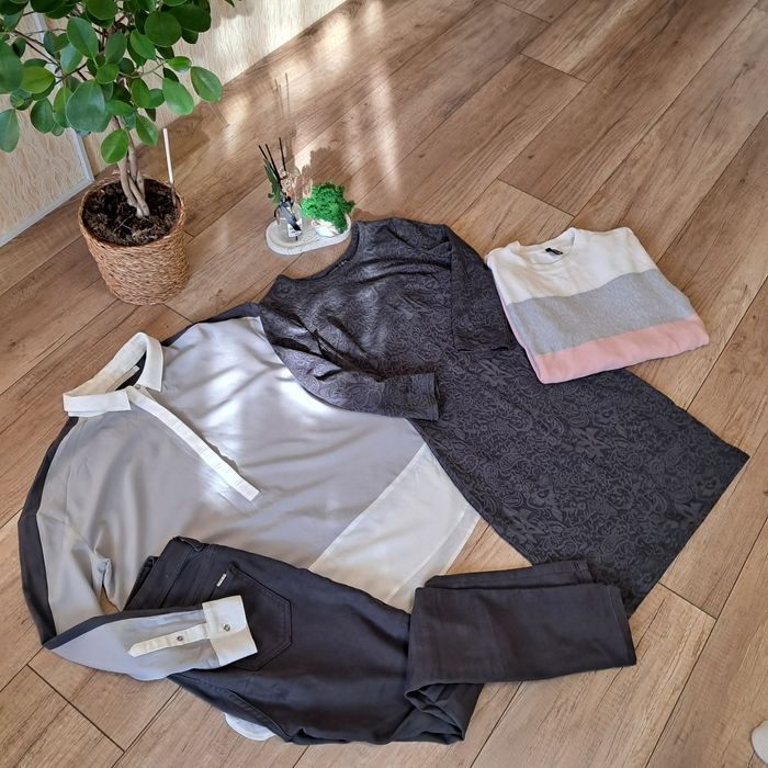 Лот речей,брюки, плаття, блузки