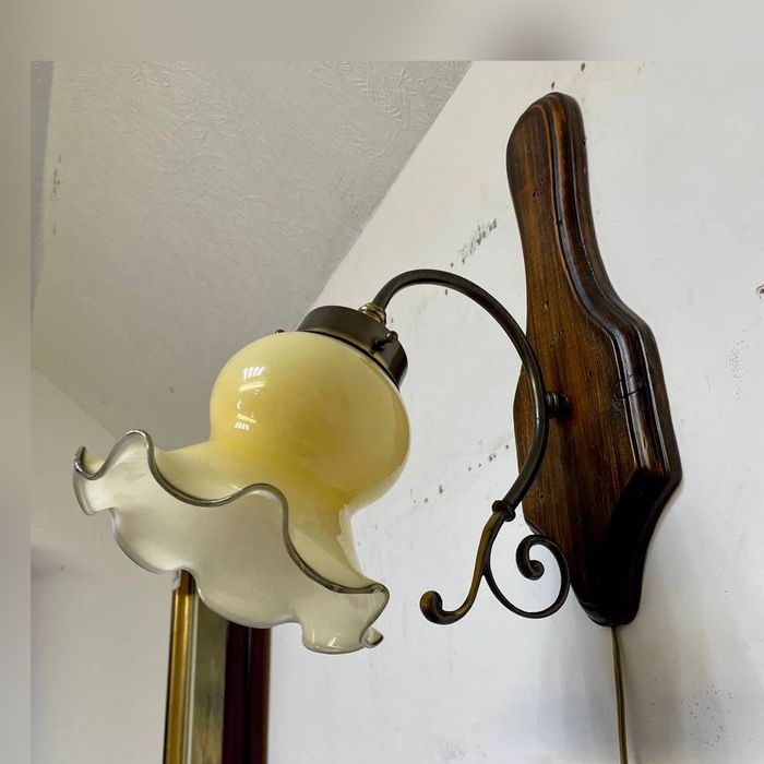 Світильник дерево бронза бра светильник 5939