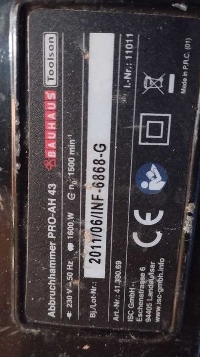 Martelo Pneumático Toolson PRO-AH 43