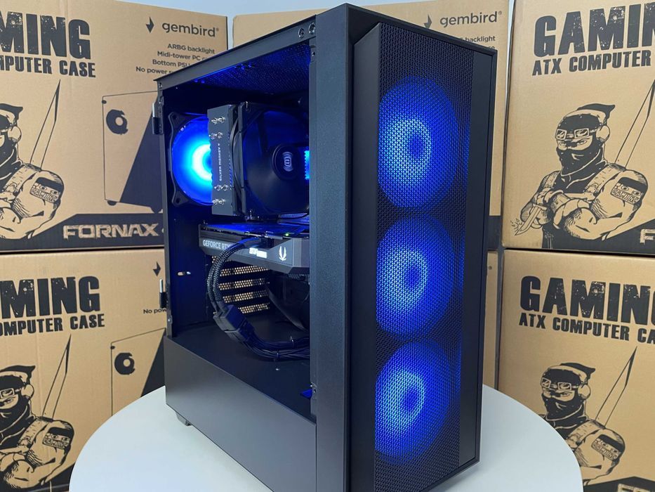 DOSTĘPNY OD RĘKI Komputer Gamingowy Ryzen 5 7500F 16GB 1TB SSD RTX 5070 Win 11 FV23% GW24MC KomputeryGamingowe.com