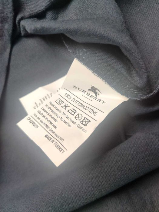 Koszulka shirt burberry czarna meska nowośc hit OUTLET znaczek mały