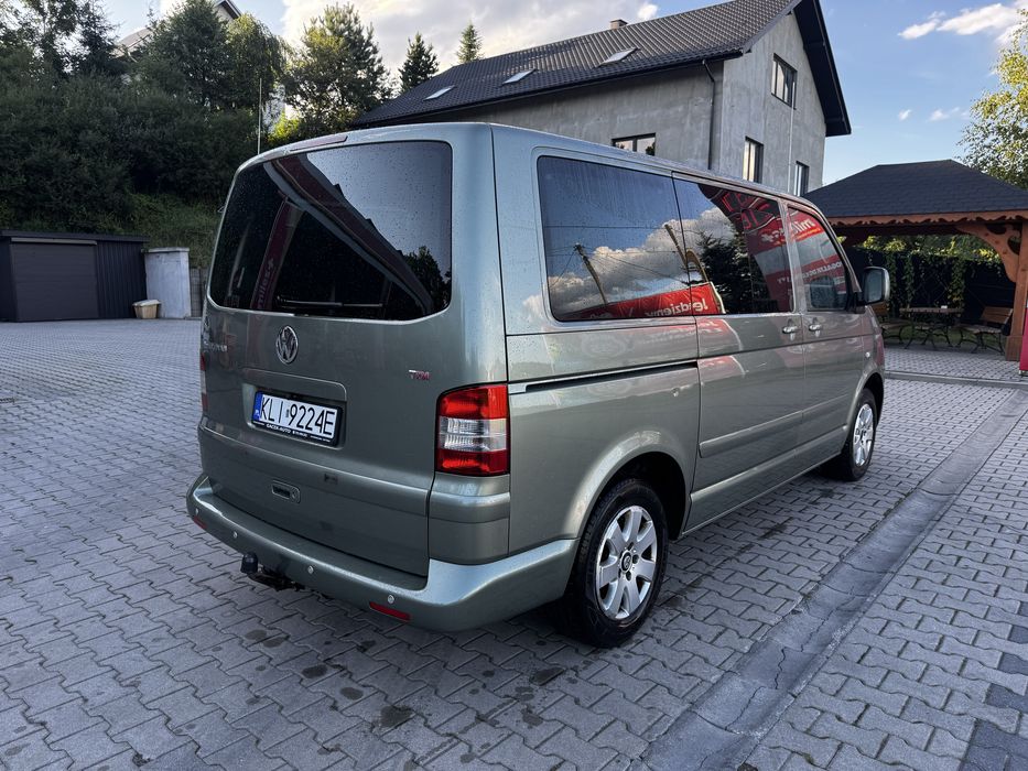 Wynajem Busa Bus Wypożyczalnia VW Transporter t5 Multivan 7 Osobowy