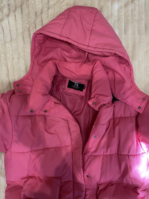 Пуховик з ремнем