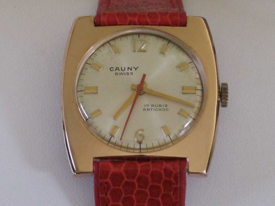 Relógio Pulso HM Antigo Manual (Corda) Cauny Prima (Restaurado) RP