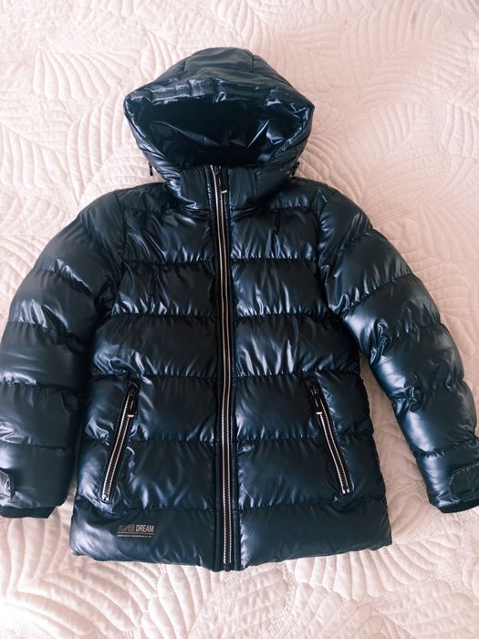Пуховик куртка зима б/у для хлопчиків