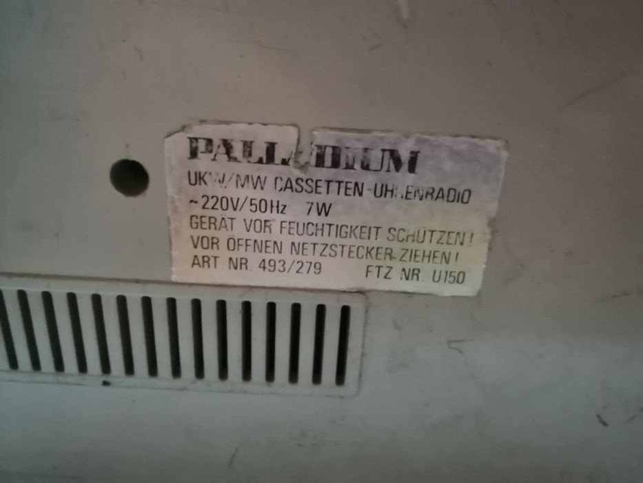 Radio-Magnetofon Paladium