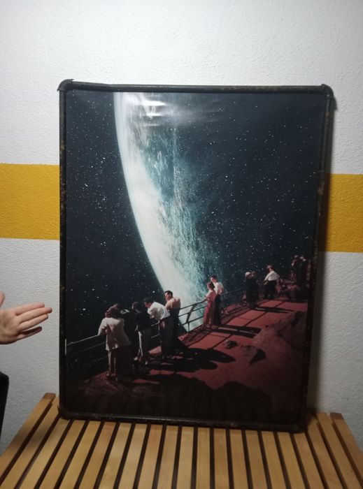 Poster de alta qualidade em moldura industrial