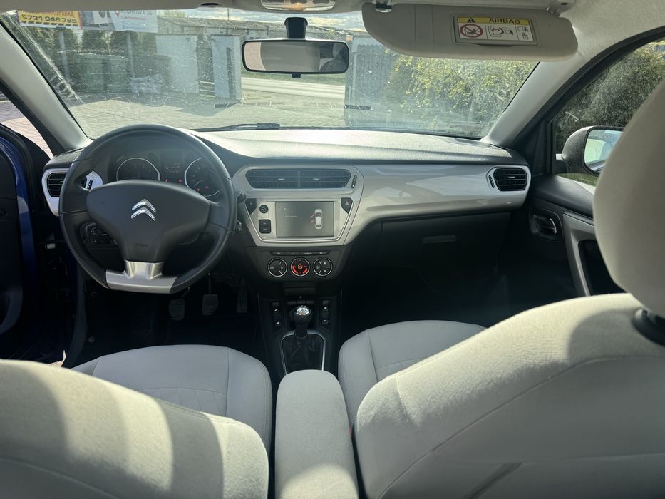 Citroen c-elysee 2017r. 1.6b ledy/alu lekko uszkodz.