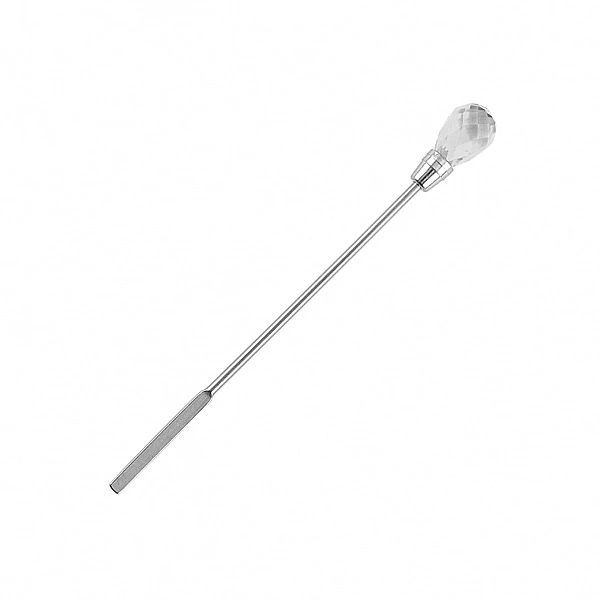 Aplikator z ozdobnym kryształem - szpatułka / Bass Cosmetics