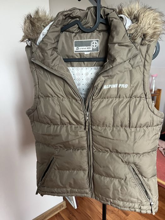 Kamizelka puchowa bezrekawnin Alpine Pro S