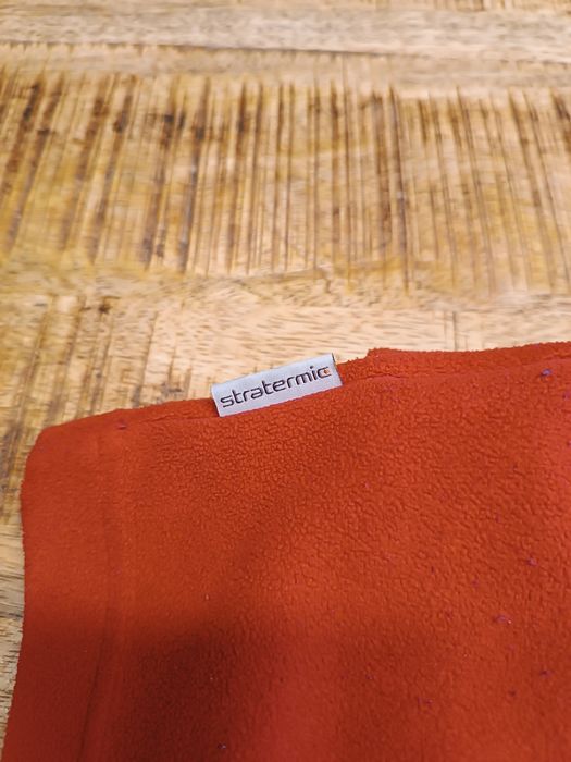 Polar męski Decathlon Quechua czerwony