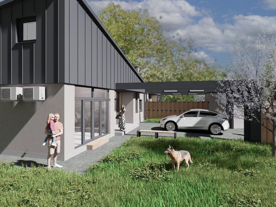 Земельна ділянка 5 соток з дозволом та готовим проєктом будинку