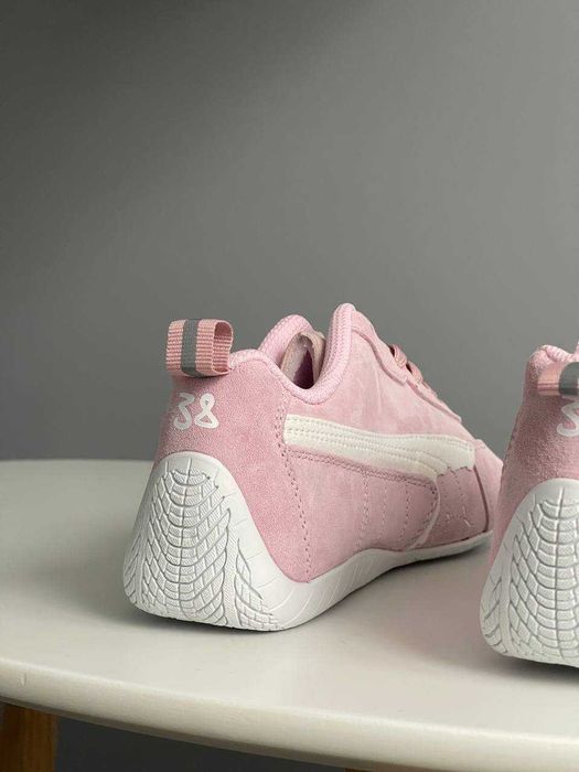 Кросівки Puma Speedcat Suede Balenciaga In Pink premium