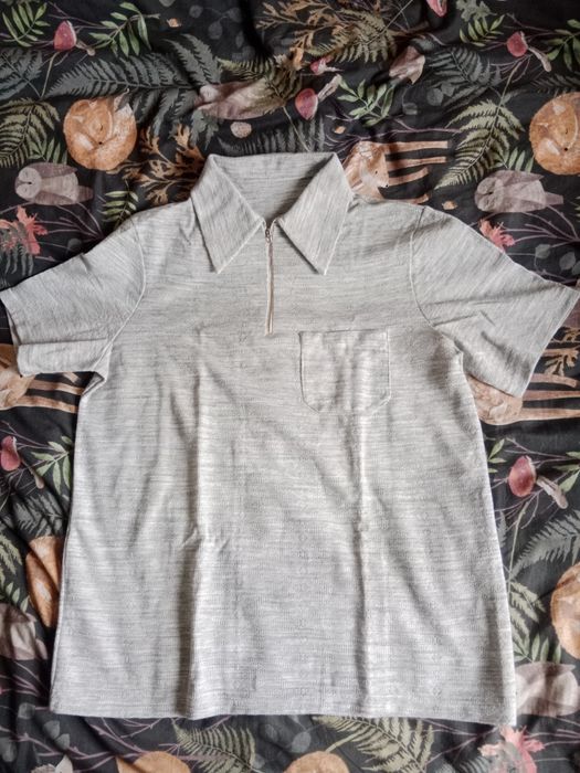 Męska bluzka polo szara L