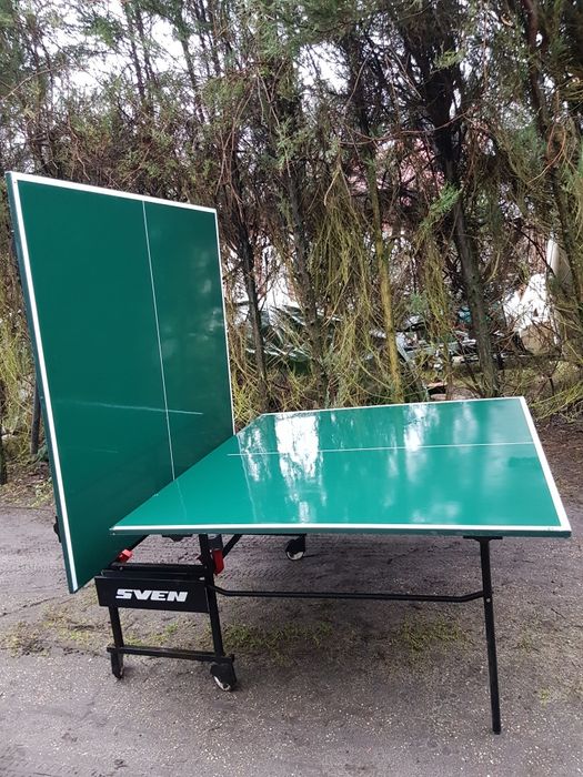 Zewnętrzny.Outdoor.Aluminiowy.Jak nowy.Stół Swen,tenis,ping pong